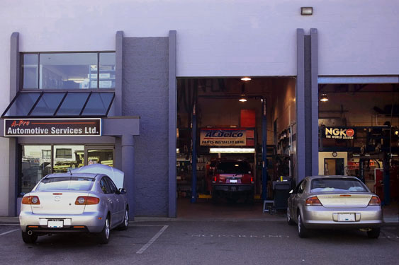 A-Pro Automotive Services Ltd. Store Front